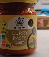Curry paste yellow