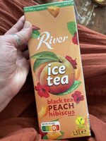Ice Tea Black Tea Peach Hibiscus