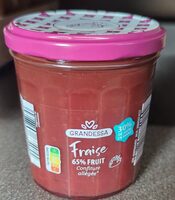 Confiture de fraise allégé