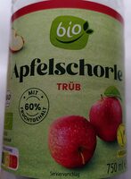 Apfelschorle trüb