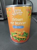 Erbsen mit Möhren
