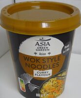Wok Style Noodles Curry Flavour