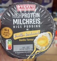 High protein milchreis