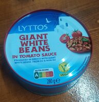 Fiant white beans in tomato sauce
