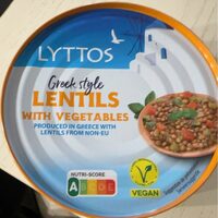 Lentils with vegetables