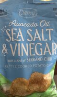 Avocado Oil Sea Salt & Vinegar Kettle Cooked Potato Chips