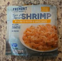 Shrimp with Salted Butter & Garlic Sauce