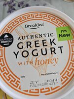 Authentic Greek Yogurt with Honey
