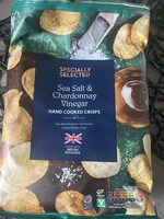 Sea Salt And Chardonnay Vinegar Crisps