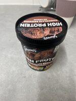 High Protein Chocolate Brownie Ice Cream