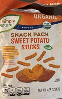 Sweet potato sticks