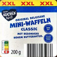 Belgische Mini-Waffeln Classic XXL