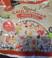 Riced Cauliflower Mexican Style