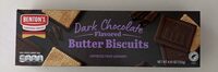 Dark Chocolate Flavored Butter Biscuits