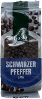 Schwarzer Pfeffer ganz