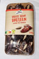 Deglet Nour Datteln gefüllt mit Mandeln