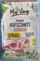 Veganer Aufschnitt Bunter Pfeffer