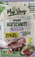 Veganer Aufschnitt Grillgemüse