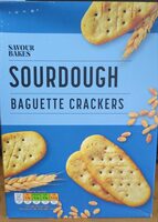 Sourdough Baguette Crackers