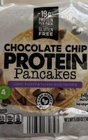Chocolate chip protein pancakes