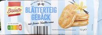 Blätterteigebäck Vanille