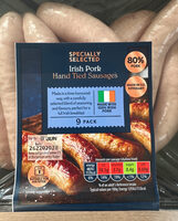 Irish Pork Hand Tied Sausages
