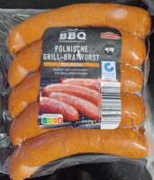 Polnische grill-bratwurst schlesische