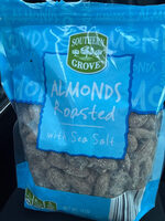 Almonds roasted with sea salt