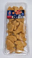Panierte Fischfiguren - Meeresabenteuer