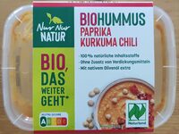 Bio-Hummus Paprika Kurkuma Chili