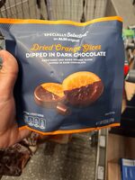 Dried Orange Slices Dipped in Dark Chocolate