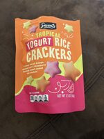 Yogurt Dipped Rice Crackers