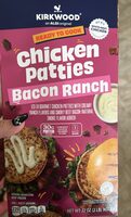 Chicken bacon ranch patty