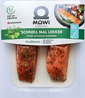 Fjord Lachsfilet Mediterran mariniert