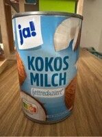 Kokosmilch fettreduziert, fettreduziert