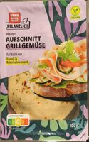 Aufschnitt Grillgemüse
