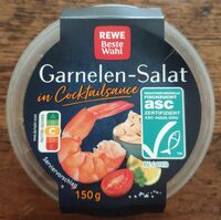 Garnelen Salat Cocktailsauce