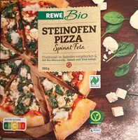 Steinofen Pizza Spinat Feta