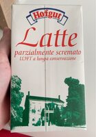 Latte uht parzialmente scremato