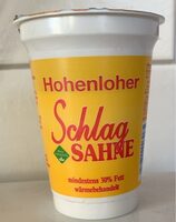 Hohenloher Schlagsahne