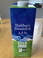 Haltbare Heumilch 3,5% Fett