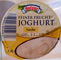 Feiner Frucht-Joghurt Vanille