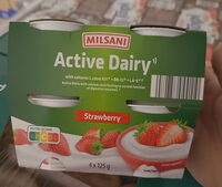 Active dairy L. casei strawberry