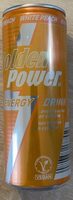 Energy Drink goût pêche Blanche