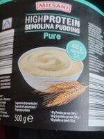 High ptotein semolina pudding pure
