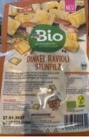 Dinkel Ravioli Steinpilz