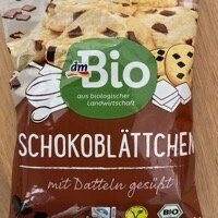 Schokoblättchen mit Datteln gesüßt