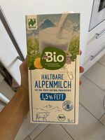 Milch, haltbare Alpenmilch 1,5% Fett