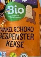 Gespensterkeks Dinkel Schoko