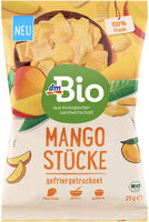 Mango Stücke gefriertrocknet